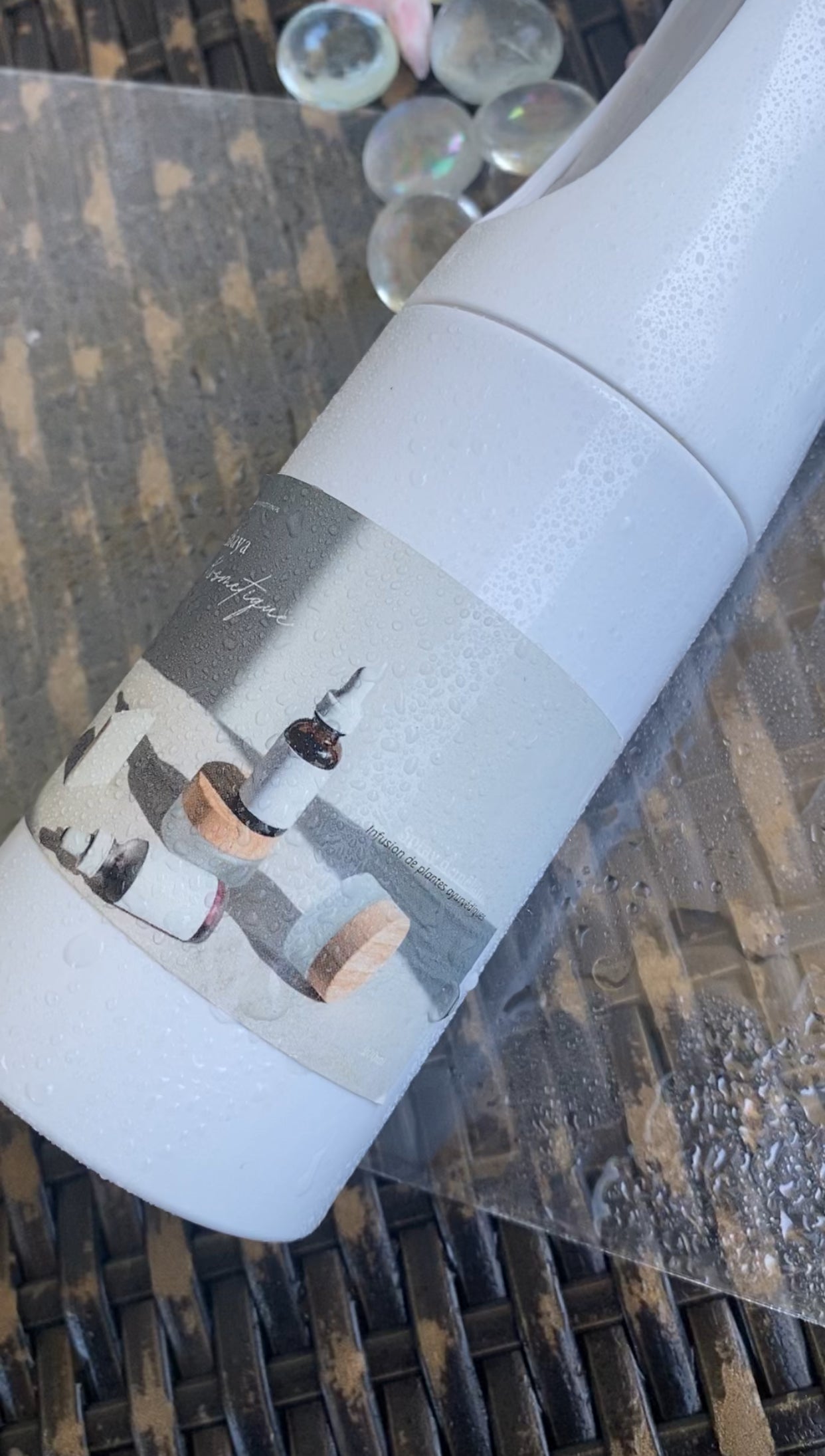 Spray démêlant anti shrinkage
